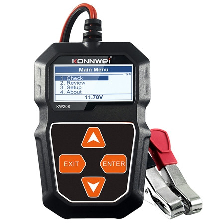 tester baterii kw208 konnwei